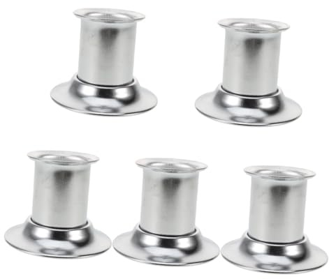 Baluue 5piezas Extintor De De Inoxidable Soporte Para Barra De Moxibustión Accesorio De Seguridad Para Apagar Incendios Para Doméstico Resistente Altas Diseño Práctico y