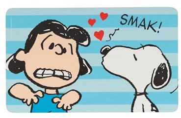 The Peanuts Snoopy Planche - Kuss Smak ! Planche à déjeuner Planche à découper en Resopal bleu