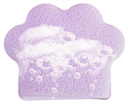 Luieonm Esponja desmaquillante – Esponjas faciales comprimidas con diseño de pata de gato agrandada – Almohadillas manuales ampliadas para quitar cosméticos para viajes