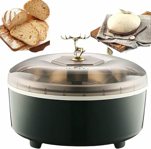 BGVYFXEZ Fermenteur de Pain, étuve à pâte, étuve thermostatique Automatique avec revêtement en Acier Inoxydable pour yaourts, Pains et brioches