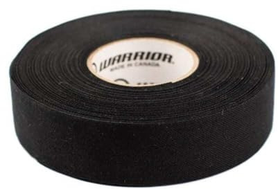 Warrior Ice Hockey Racket Tape (Black, 24 mm x 25 m)