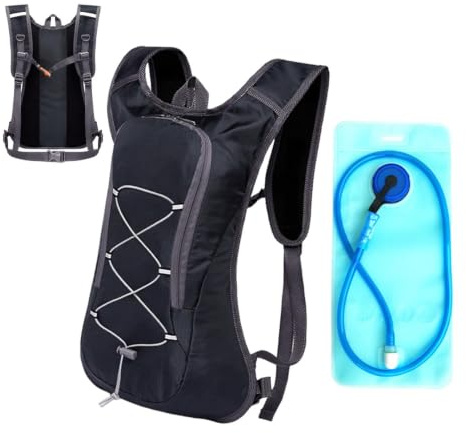Hydration Backpack - 43x28cm vattenryggsäck, flitigt använd | EVA reflekterande löparryggsäckar med flera användningsmöjligheter, vätskeväst för cykling klättring löpning idrottare