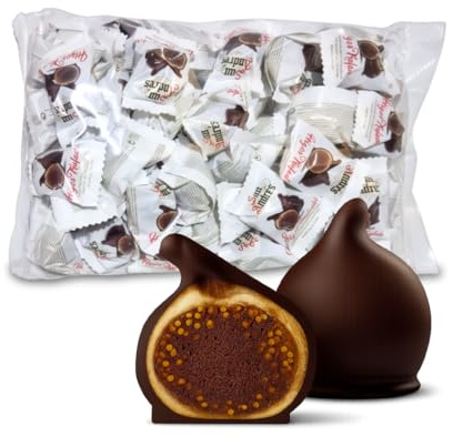 LAPASION - Bombón de higo Trufado con Chocolate | Bombones de Higo | Chocolates para regalar | Bolsa 1 kg | Frutas Trufadas