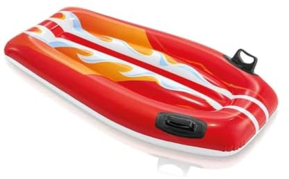 Intex 1 pièce Joy Rider Onduleur gonflable Jaune ou rouge (pas de choix de couleur possible)