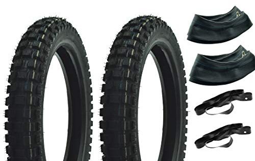 2X Satz Cross-Gelände für Simson S50 S51 KR51 PneuRubber 2,75-16 Reinforced, zugelassen