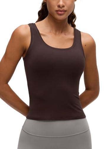 CRZ YOGA Softembrace Rundringad linne Hot Fudge Brown M