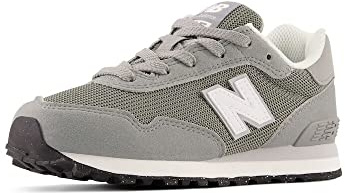 New Balance Boys 515 V1 Lace-up Sneaker, Slate Grey/White, 3.5 Big Kid US