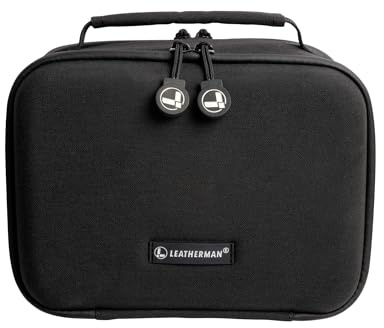Leatherman Adapt Kit, Schwarz | Stabiler Werkzeug-Organizer mit verstaubarem Silikonfach