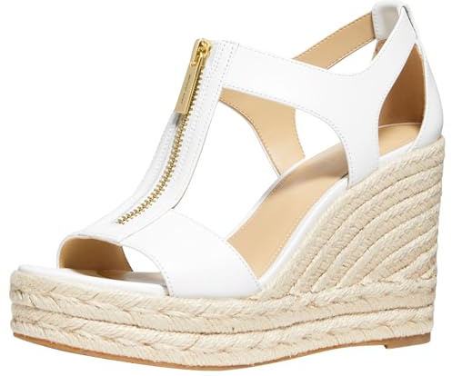 Michael Kors Damen, Vachetta Leather/Optical White, 37 EU