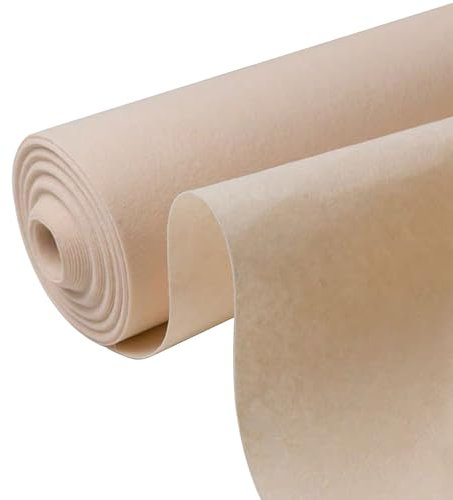 Luyckfrazy Champagnerfarbener Teppichläufer, 2 mm dick, Hochzeitsgangläufer, rutschfeste Braut-Gehweg-Teppichrolle für Veranstaltungen, Partys, Hochzeiten, Flurdekoration (Size : 1.5x50m)