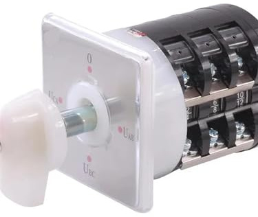 Voltmètre triphasé LW5D-16 YH3/3, mesure de transfert, interrupteur à came rotatif universel 16A, 1 pièce