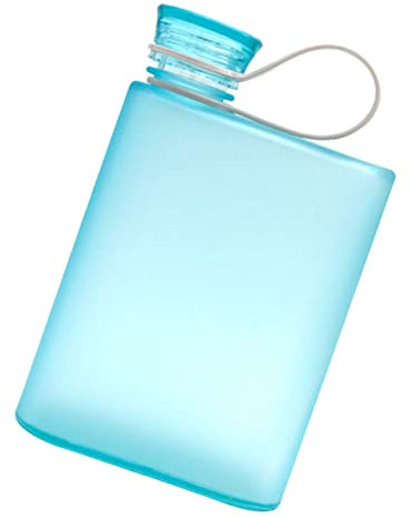 Garneck Bouteille Deau Portable De Voyage Étanche pour Sports De Plein Air 380 ML