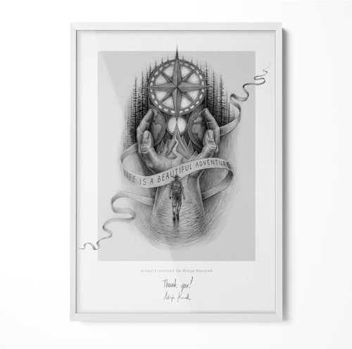 Cornice per Immagini Bianca 70x100 da Appendere Cornice in Vetro e Plastica Premium Il Montaggio a Parete Verticale o Orizzontale Infrangibile Decorazione della Casa per Soggiorno e Camera da Letto