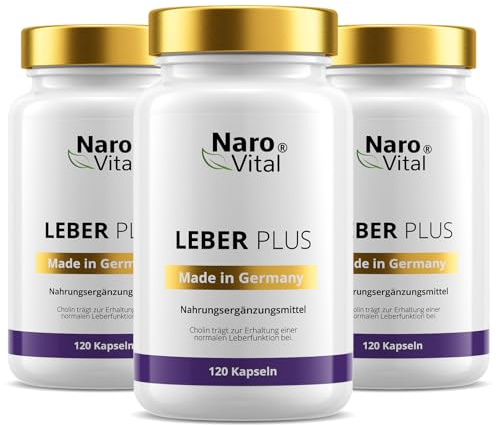 Leber Kur Mariendistel Kapseln hochdosiert - 3er Sparpaket (360 Kapseln) | 80% Silymarin, Artischocke, Löwenzahn, Curcuma, Desmodium und Cholin für die Leber Testsieger - 8-Fach Komplex