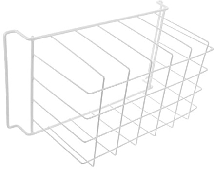 Ciieeo Cestello per Congelatore Pozzetto Organizer in Filo Metallico Design Aperto Maniglia per Organizzazioneefficiente del Congelatore Adatto Molteplici Modelli