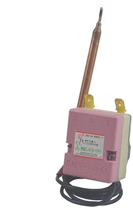 1 pz. Interruttore termostato for scaldabagno elettrico, limitatore di temperatura regolabile a 75°.(B NO Earth Wire)