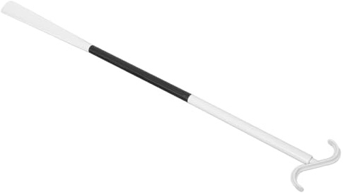 JUMPLAWN Dispositif D'aide Retrait des Chaussettes Femmes Enceintes Handicapées et Personnes Âgées L'habillage Chausse-pied Long en ABS, Multifonctionnel et Réglable