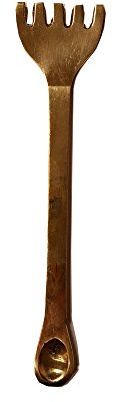 Bitto Räucherzubehör Räucherbesteck - Löffel/Gabel Kombination, Länge 13 cm