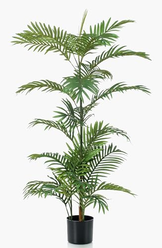 artplants.de Palma Areca Finta Primo, 120cm - Areca Artificiale - Pianta Finta