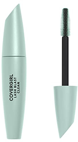 CoverGirl Lash Blast Clean Volume Mascara, Vegan Formula, Volumizing, Smudge-Proof, Black Brown, 1 Count