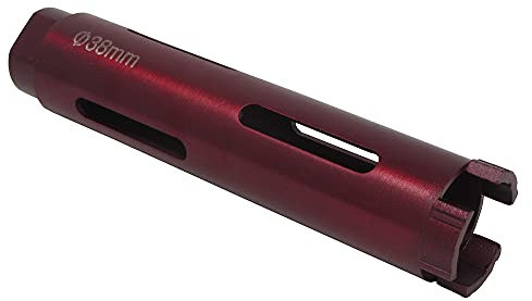 38mm 1.5 Dry Diamond Drilling Core Drill Bit Turbo Segments with 1/2 BSP Female Thread