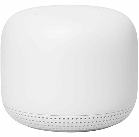 Google Nest WiFi (2nd Gen) Access Point for AC2200 Mesh Wi-Fi (Router Sold Separately) Add On Access Point Only (Snow)
