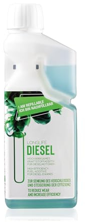 LIFETIME Longlife Diesel Additiv Konzentrat | Diesel Zusatz | Reicht für 9-10 Tankfüllungen | Diesel Reiniger I Diesel Systemreiniger I DPF Reiniger I Diesel Injektor Reiniger I 500ml
