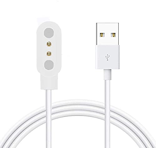 Blueshaweu Ladekabel Kompatibel mit LLKBOHA Smartwatch 1,85'' P75, Kabel Ladegerät Ladestaion für LLKBOHA P75 Smartwatch (weiß)