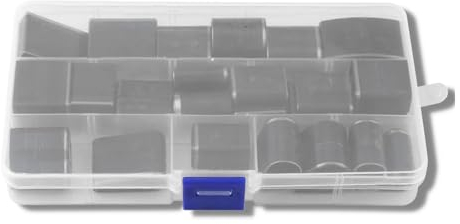 KEALBAUS Leder-Stanzwerkzeug-Set, 39 Teile Lederloch-Hohlstanzer, DIY-Werkzeug-Set, Metallgürtel, Kunststoffbox