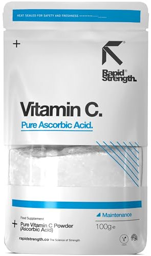 Vitamin C Powder – Pure Ascorbic Acid - Boosting Immune Function | Support Collagen Production
