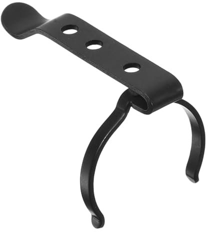 Housoutil Taschenlampenclip Aus Metall Kleiner Clip Taschenlampen-befestigungsclip Kompatibel Für Hüftcliphalter Für Taschenlampen