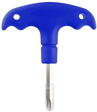 Thyonta Adjustable Golf Torque Wrench Portable Metal Tool for Golf Driver and Club Adjustments Universal Wrench and Socket Tool for Precision Golf Equipment Tuning (Blue)
