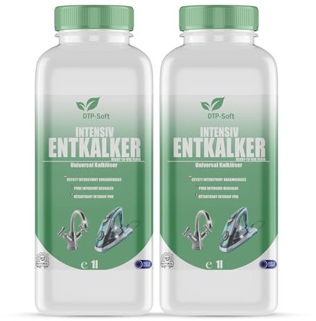 2 Liter Entkalker Kaffeevollautomat kompatibel mit allen herkömmlichen | Entkalker 2l Universalentkalker | universell einsetzbar zur Gerätereinigung im 2x 1 litrer Flasche