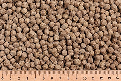 (Grundpreis 2,63 Euro/kg) - 15 kg Premium Koifutter Pond Pellet 6,0 mm 30/5 schwimmend Cypriniden