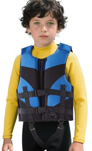 Gilet Da Nuoto Bambino - Giacca Galleggiabile Sicurezza Per | Gilet Galleggiante Regolabile Di Apprendimento Per Parchi Acquatici, Laghi, Piscina E Navigazione