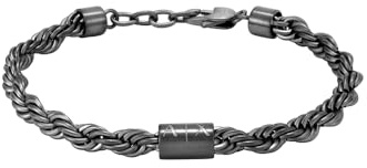 Armani Exchange Herrenarmband aus Edelstahl mit Karabinerhaken- oder Schieberverschluss