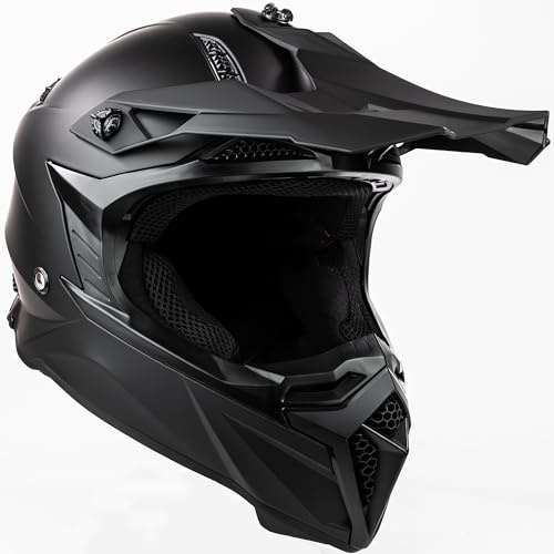 MIDA MV-8 MX Motocross Helmet Full Face Off-Road Motorcycle Helmet with Peak , ECE R22.06 Certified