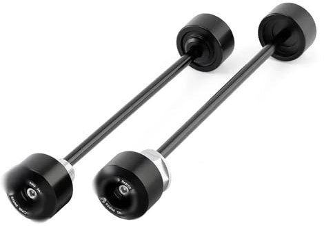 Für Husqvarna 701 Supermoto 701 Enduro Vorne Hinterachse Gabel Sliders Motorrad Rahmen Crash Protector Motorhaube (Farbe : Front and Rear3)