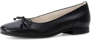 Gabor Damen Klassische Ballerinas, Frauen Flats,Best Fitting,Ballerina-Schuhe,Ballett-Schuhe,Ballet-Flats,flach,schwarz,39 EU / 6 UK