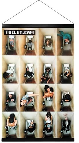 Toilet.Cam - Poster (Größe: 61cm x 91,5cm) (Poster & Posterleisten)