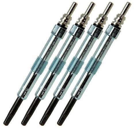 ATEC Germany 4x Bougiess de préchauffage à tige Compatible avec ALFA ROMEO, FIAT BRAVA, BRAVO, CROMA, DOBLO, IDEA, MAREA, MULTIPLA, PALIO, PUNTO, SEDICI, STILO, STRADA, LANCIA, OPEL ASTRA, SIGNUM, VEC
