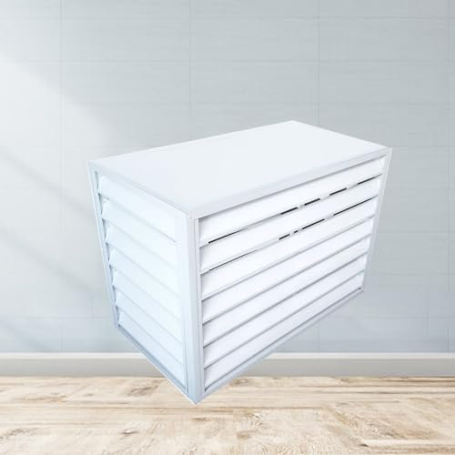 HYUFEIAO Cubierta de Aire Acondicionado Mini Split de Unidad Exterior, Tapa de Bomba de Calor, Cubierta de Aire Acondicionado Mini Split, Cubierta de radiador de Aire Acondicionado, cubiert