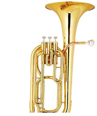 The Upright Design Of The Tenor Horn And Euphonium Makes It Suitable For Beginners And Adults Euphonium All-brass Instrument(2)