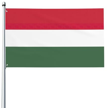 Bandiera dell'Ungheria Stampa Bandiera 3x5 Ft Banner Decorativo Giardino Cortile Saluto Striscione, Decorazione Per Interni Esterni Feste