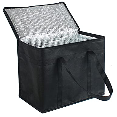 Cool Bag 30L Large Cooler Bag Thermal Food Delivery Bag Insulated Picnic Lunch Bag Foldable Cool Box for Camping BBQ Shopping