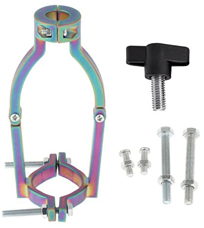 MagiDeal Support Adaptateur pour Foret à Trou Carré, Acier Inoxydable, Accessoire de Mortaisage, Robuste et Durable pour Perceuse D'établi Ou Perceuse à Main, Modèle C