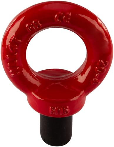 Riggatec Ringschraube schwerlast M16, rot 4,0 t