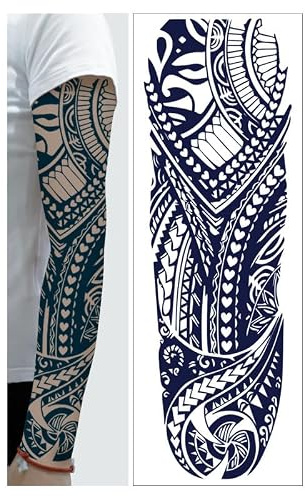 Juice Herbal Full Arm Tattoo Sticker 15 Days Vattentät Och Svettsimulerad Flower Arm Full Arm Tatuering Semi-Permanent Tattoo Sticker