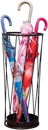 DRMEE Home Schirmständer Regenschirmständer Aus Eisen, Regenschirmfass, Hotellobby, Zuhause, Bodentyp, Regenschirm, Aufbewahrung, Aufbewahrungsregal, Halter Schirmständer Eckschirmständer