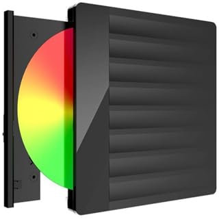MZZYG Lecteur DVD Graveur De DVD Externe USB3.0 + Type-c, Lecteur/graveur De CD/DVD, PC Universel